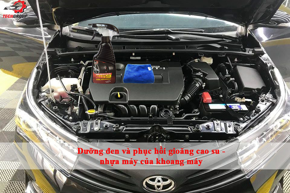 Dưỡng bóng lốp xe hơi cao cấp Techgroup 369