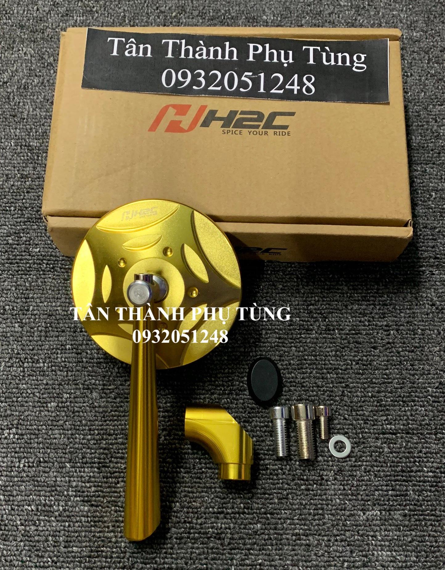 Kính chiếu hậu dành cho H2C nhôm CNC kiểu tròn