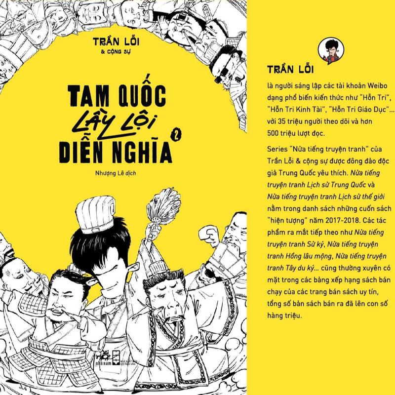 Sách - Series Tam quốc lầy lội diễn nghĩa (2 tập) (Nhã Nam HCM)