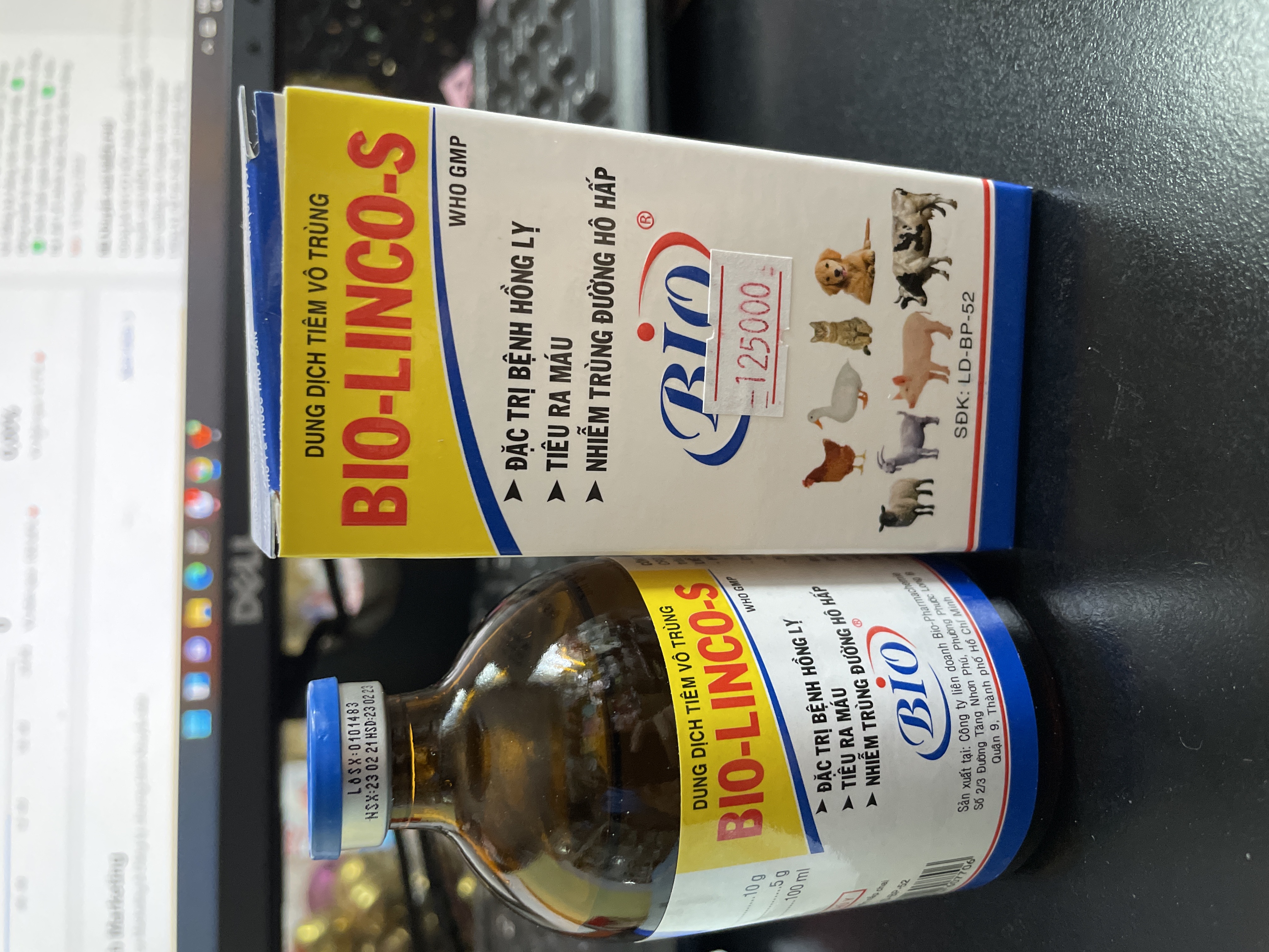 Bio Linco S Chai 100ml-Chích Gà Khò Khè-Viêm Khớp-Tang Cựa