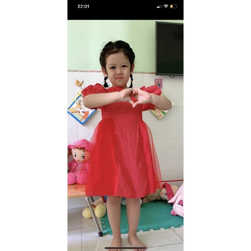 Đầm đầy tháng, thôi nôi bé, đầm bé gái