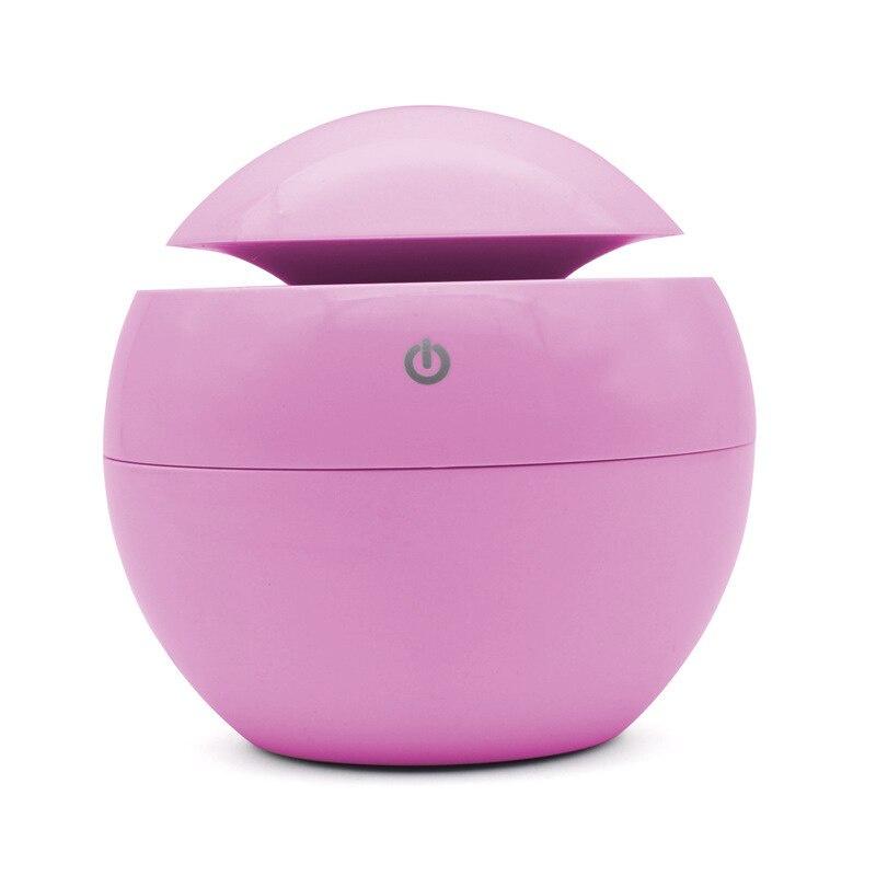 130ml USB Aroma Essential Oil Diffuser Ultrasonic Mist Humidifier Air Purifier 7 Color Change LED Night Light for Office Home