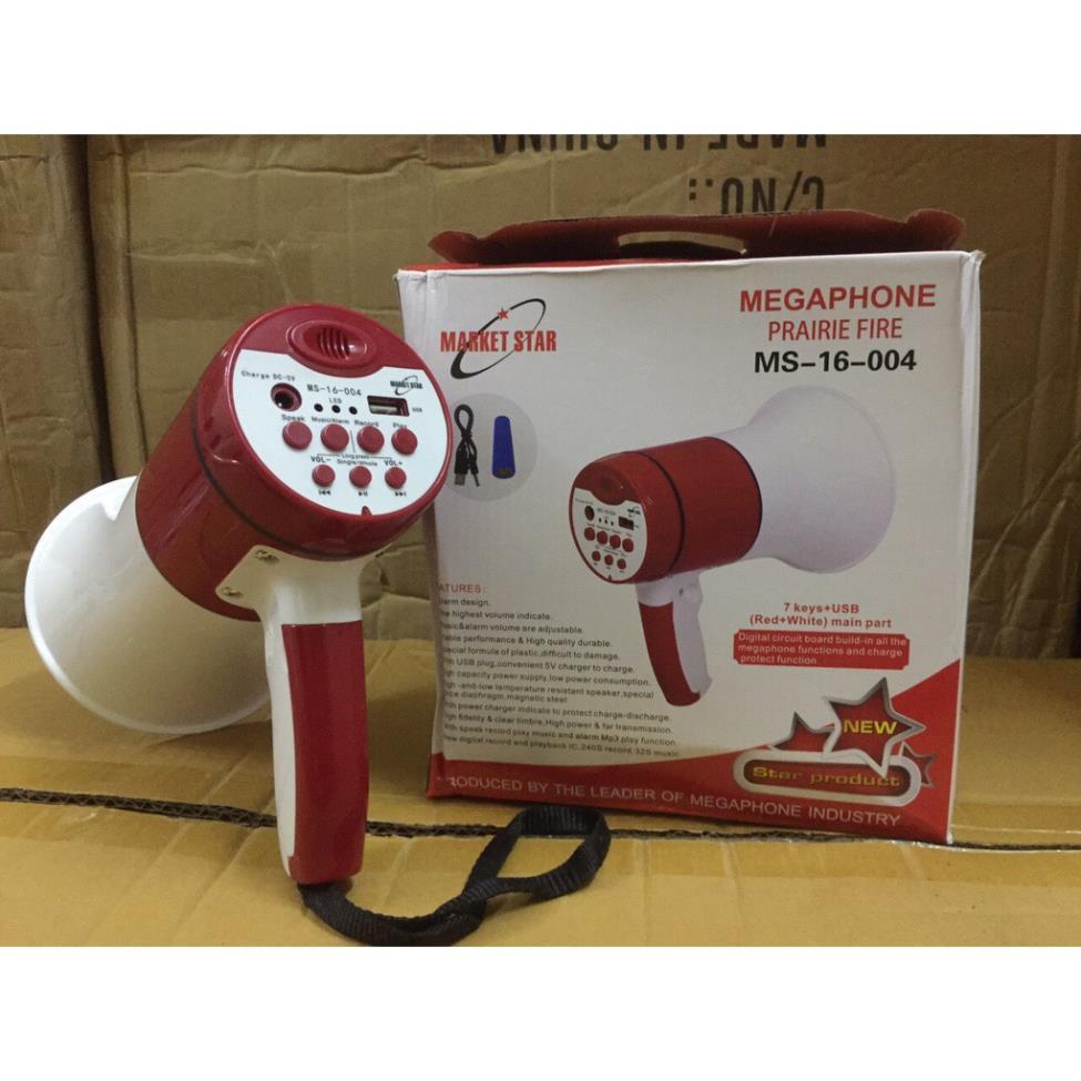 LOA PHÓNG THANH CẦM TAY MEGAPHONE CÓ USB MS-003/004