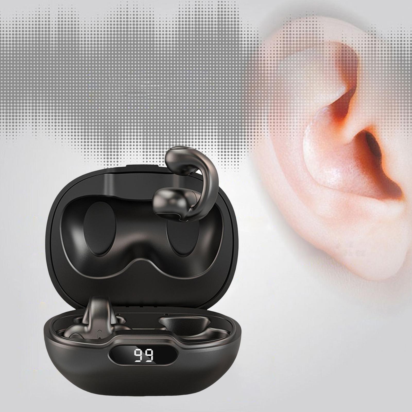 Headphones Ear Hook Noise Canceling Voice Reminder for Exercise Sports