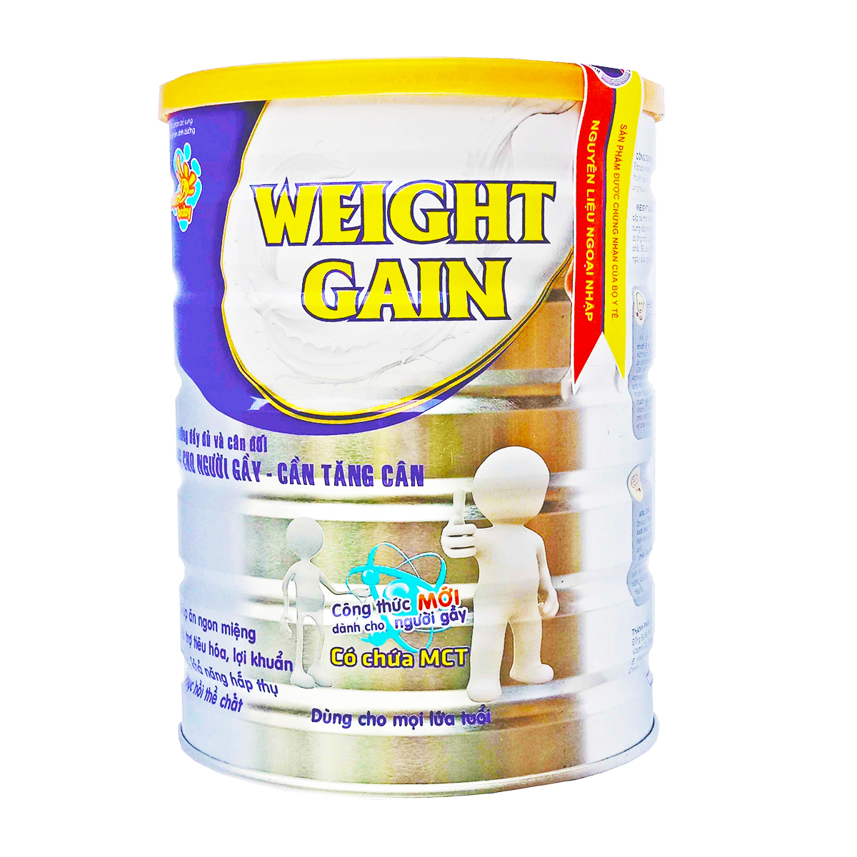 Sữa bột Weight Gain dành cho người gầy- tặng 1 gối ôm cá ngựa 75cm Sunbaby