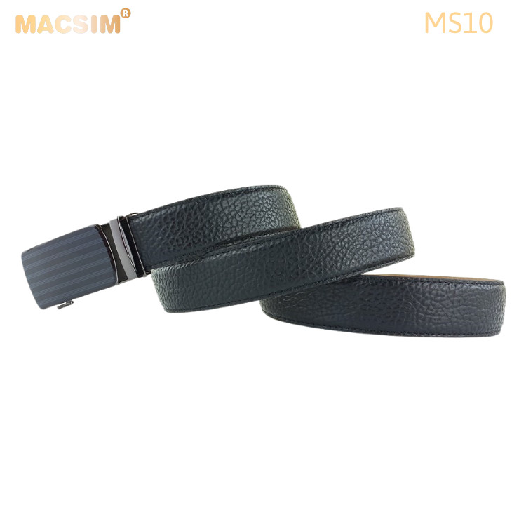 Thắt lưng nam da thật cao cấp nhãn hiệu Macsim MS10