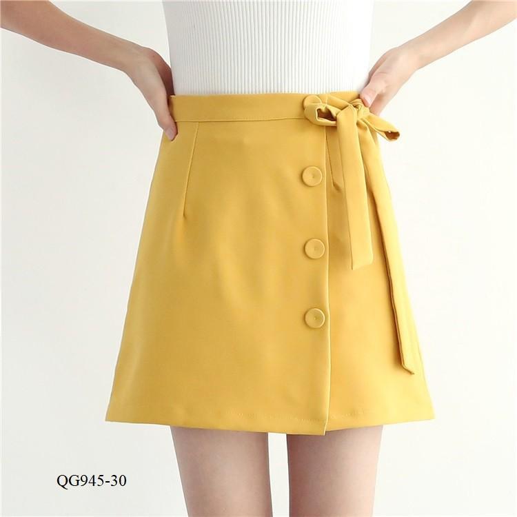 QG945 -CHÂN VÁY XINH PHỐI NÚT *40-90kg