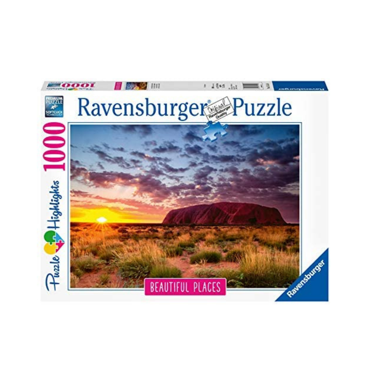 Xếp hình puzzle 15155 4 Ayers rock 1000 mảnh RAVENSBURGER 151554