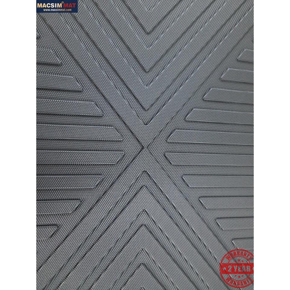 Thảm lót cốp xe ô tô VOLVO V60 2012-2017 nhãn hiệu Macsim chất liệu TPV hàng loại 2