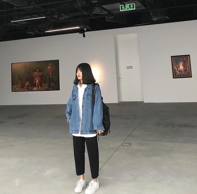 Quần baggy tây.