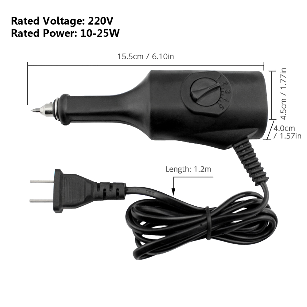 Bộ dụng cụ bút khắc điện di động Bút dùng cho kim loại thủy tinh nhựa gốm