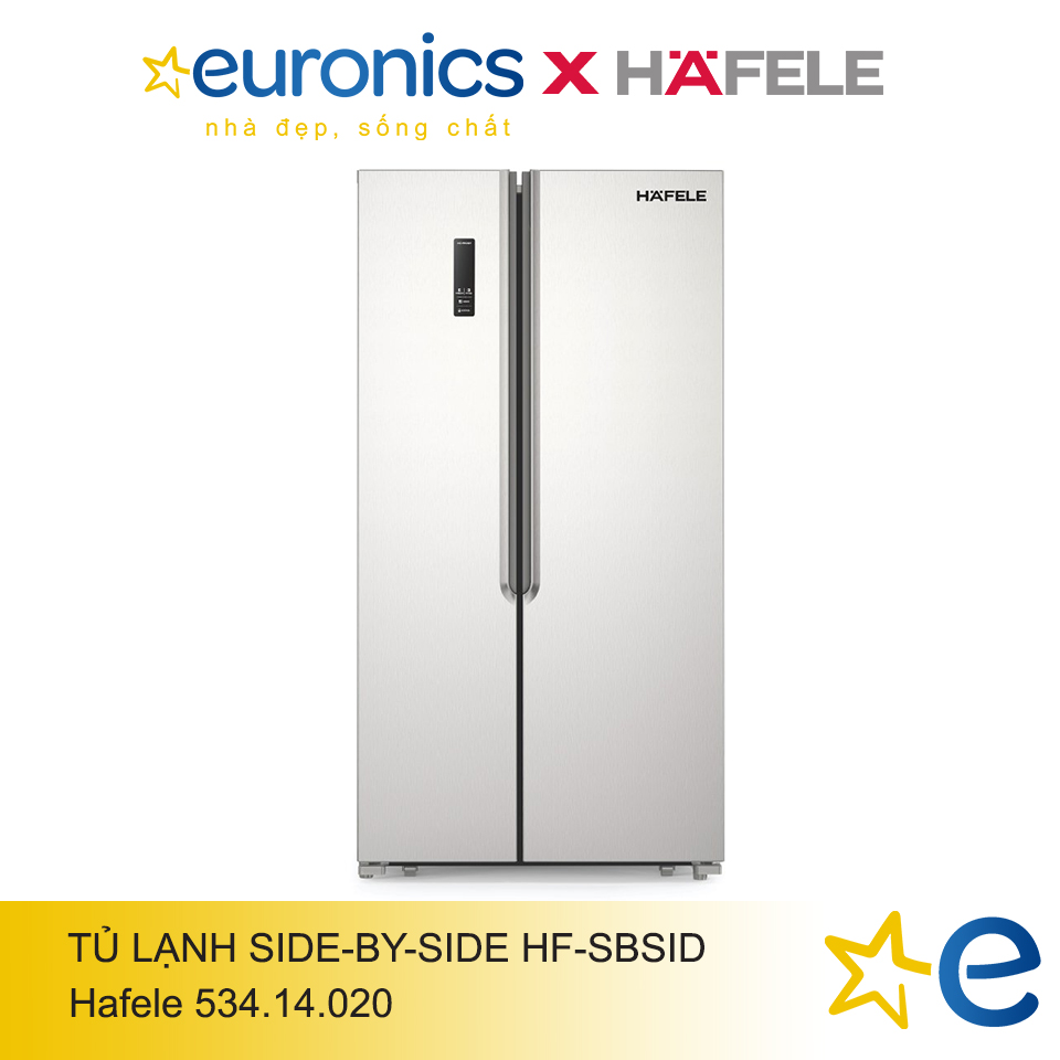 TỦ LẠNH SIDE-BY-SIDE HAFELE HF-SBSID/534.14.020 - HÀNG CHÍNH HÃNG (562L) (GIAO HÀNG TOÀN QUỐC)