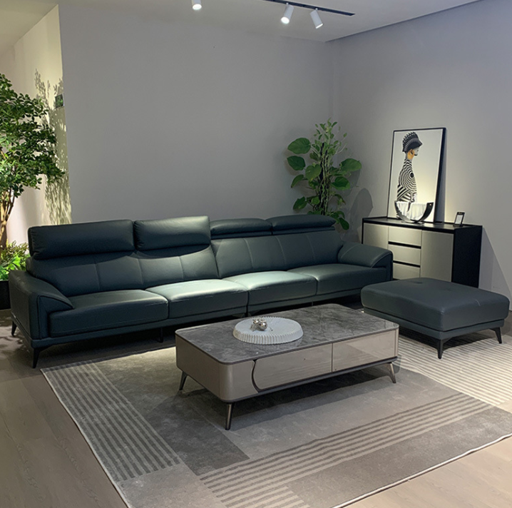 Sofa da đầu bật cao cấp Tundo HDCT-12