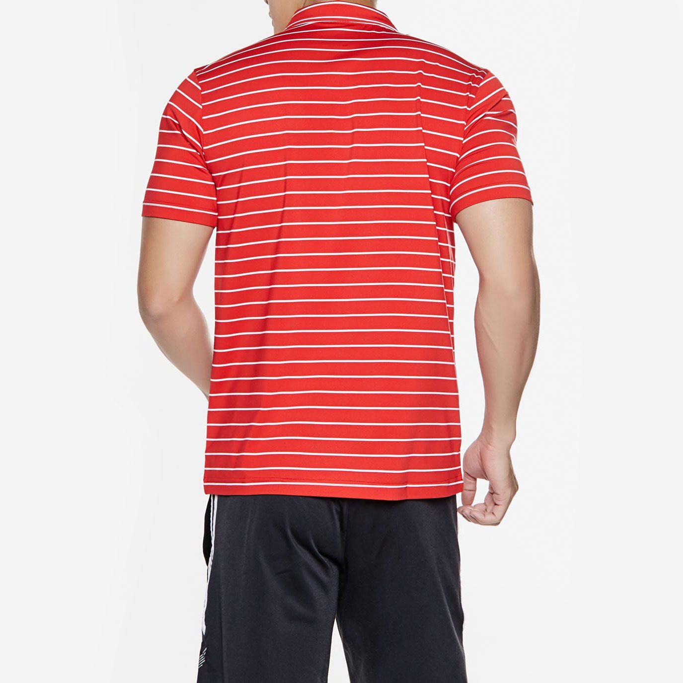 Áo Thể Thao Nam Tennis Polo Red/Wht