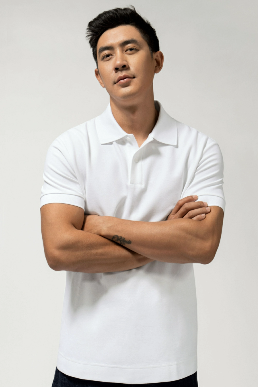 Áo Polo Nam ROUTINE Vải S.Café Trơn Form Fitted - 10S24POL011 | LASTORE MENSWEAR