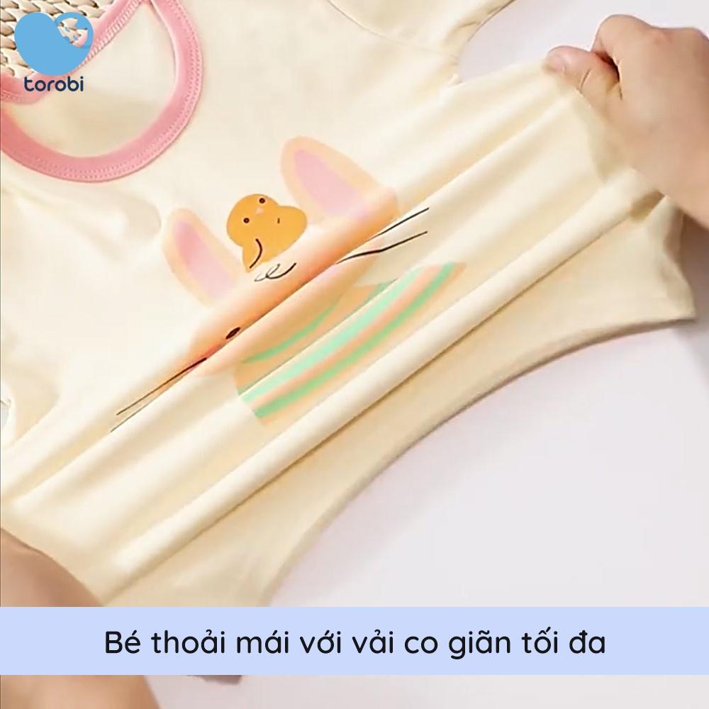 Bộ Dài Tay Vải Nỉ Thu Đông Ấm Áp Cực Mềm Mại, Co Giãn Thoải Mái Cho Bé 9-16kg