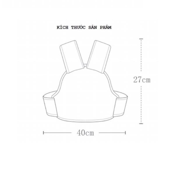 Đai Xe Máy Phản Quang Dạng Lưới Thoáng Khí Cho Bé
