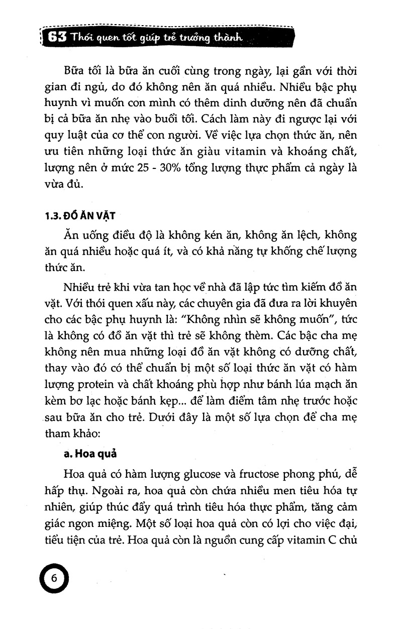Sách: 63 Thói Quen Tốt Giúp Trẻ Trưởng Thành