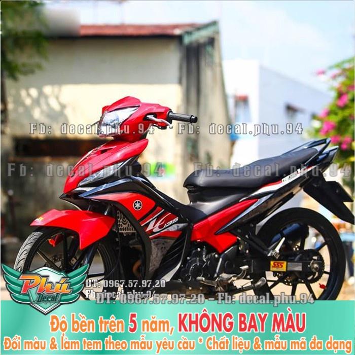Tem rời EX 2011-2014 Tem rời LC 2020 đỏ đen  -1
