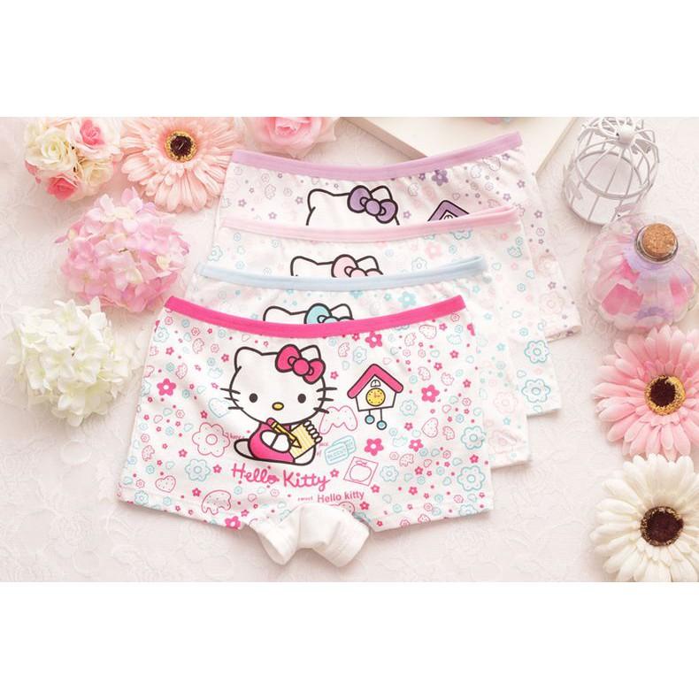 Quần Chip Hello Kitty Xinh Xắn Cho Bé Gái 8-18kg