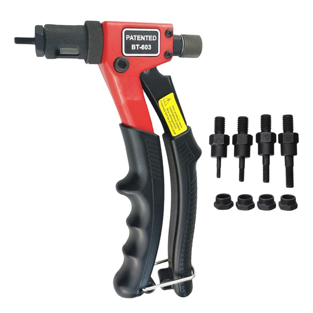 Rivet , Rivet Nut, Riveter Pliers, Heavy Duty Rivet Riveter Kit, Threaded Insert M3 M4 M5 M6