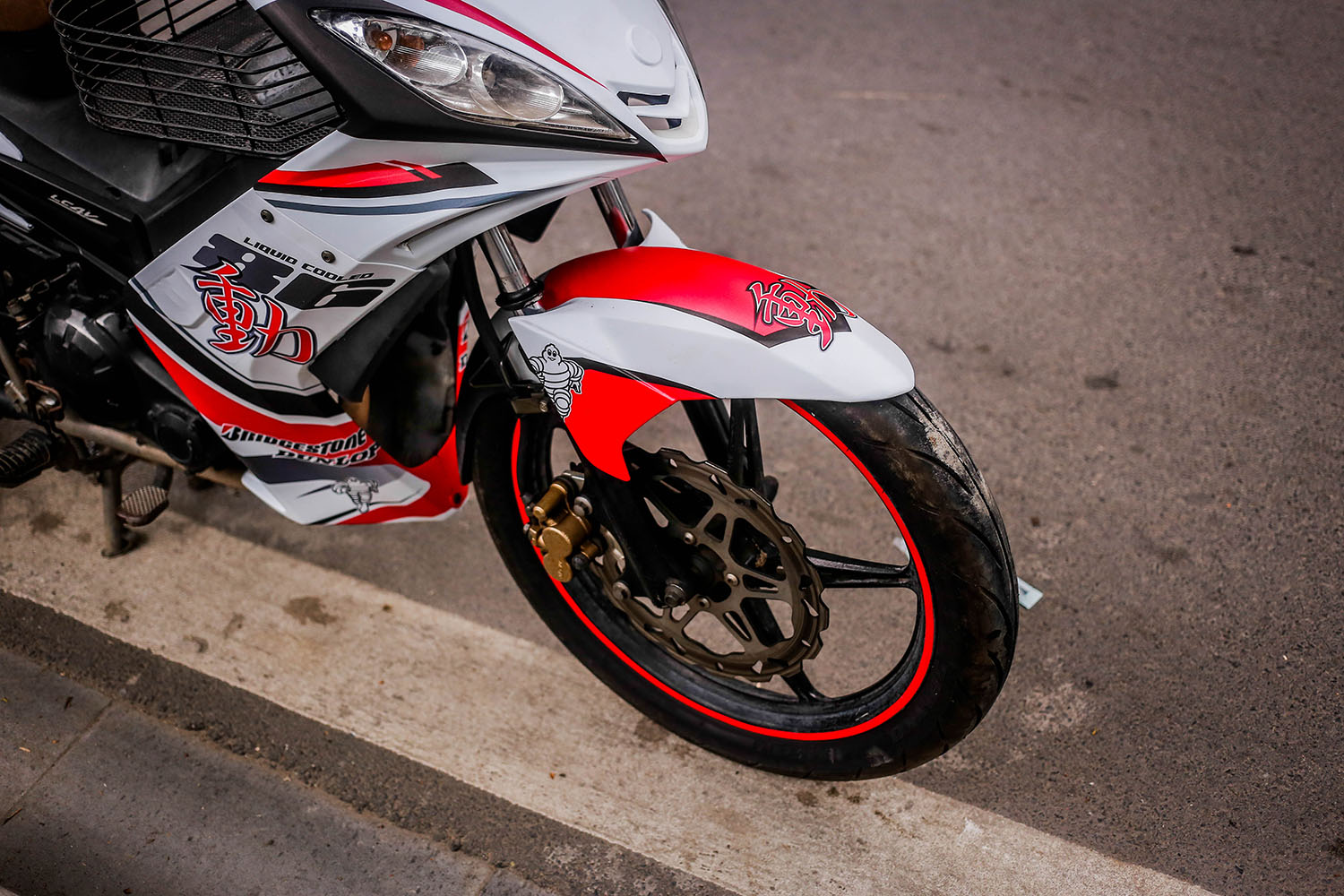 Tem trùm Exciter 135 2010 Pink Shinko