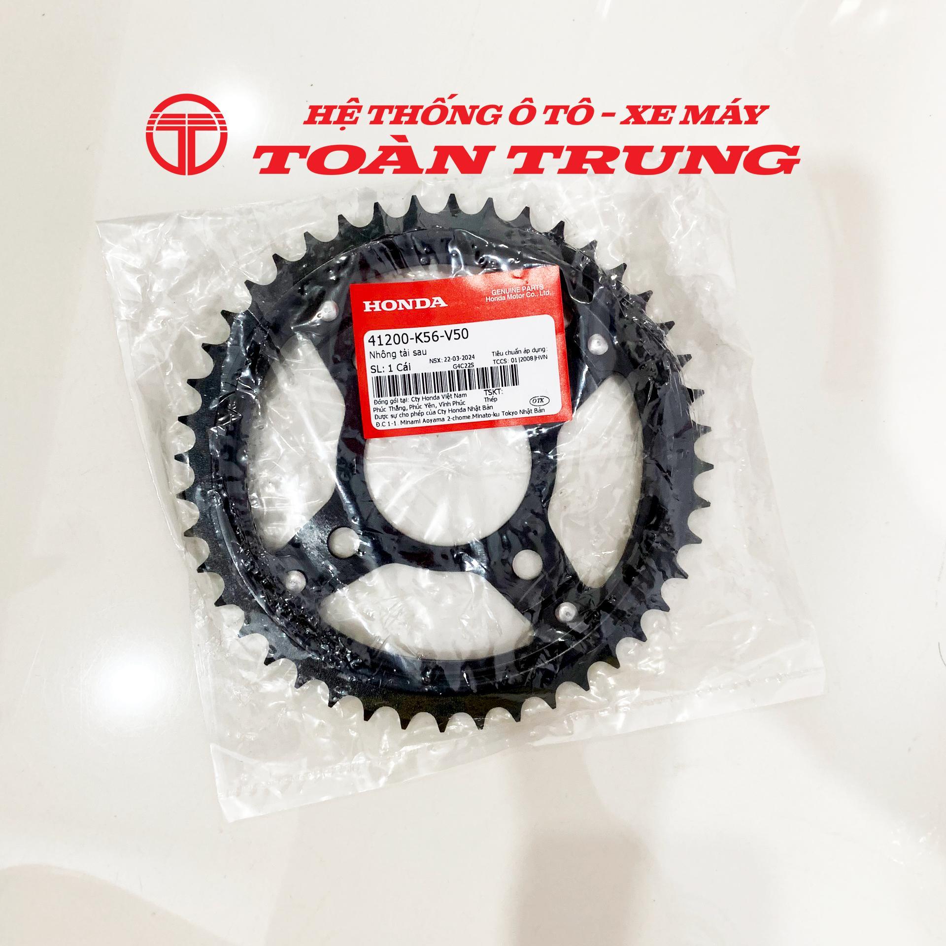 Bộ nhông xích Winner/Winner X (Loại có phớt O) chính hãƞg Honda (Mã lẻ)