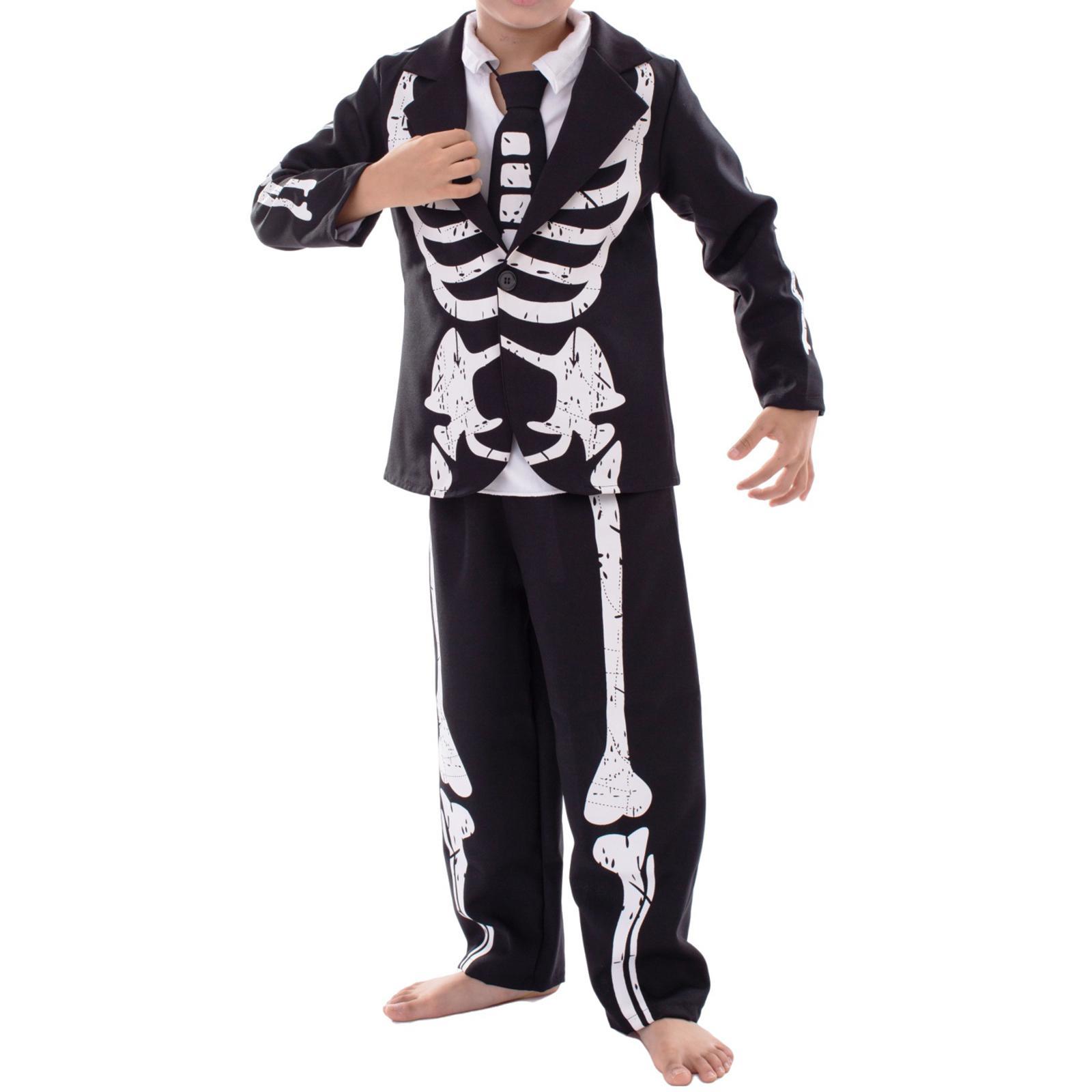 Costume Cosplay Outfit with Pants and Ties, Fancy Dress Halloween suits for Kids