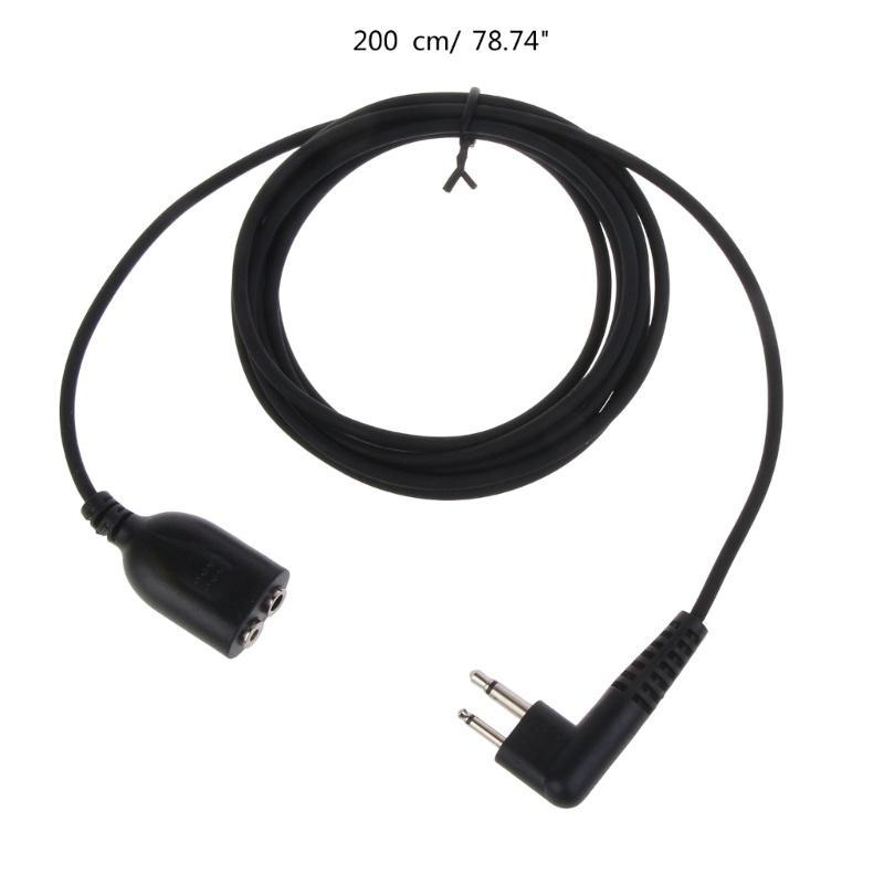 Loa Micro Có Dây Cáp Dài 2m / 6.6ft ABS & Kim Loại Cho GP88 GP300 EP