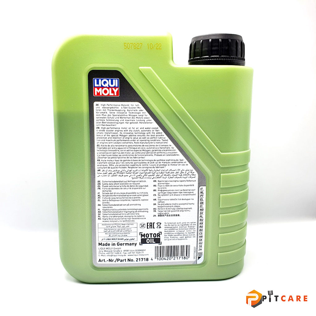 Nhớt Xe Ga Liqui Moly Molygen Scooter 5W30 1L Chính Hãng