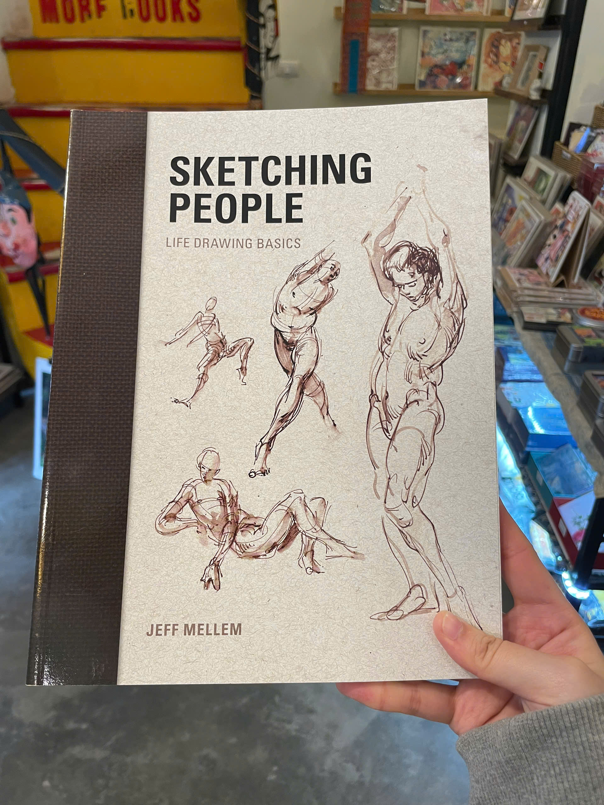 Sách - Sketching People: Life Drawing Basics by Jeff Mellem | Ngoại văn Nhập khẩu