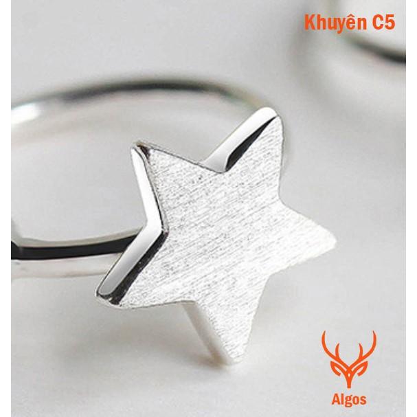 Khuyên tai nữ - Bông tai ngôi sao gài ️ ƯU ĐÃI TOÀN SHOP ️ Bạc 925 sáng bền, thiết kế tinh tế phù hợp mọi phong cách