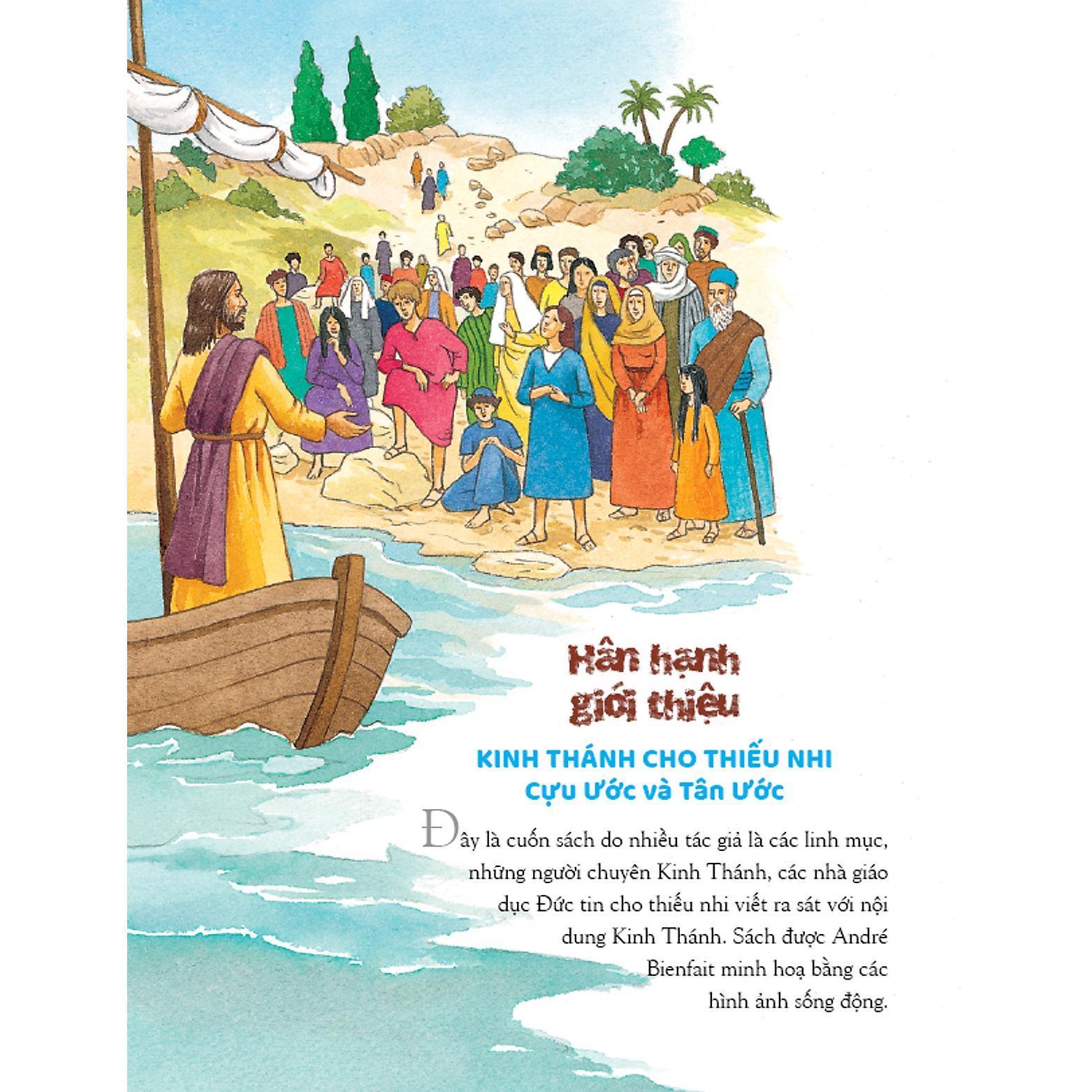 Sách - Kinh Thánh Cho Thiếu Nhi - Cựu Ước Và Tân Ước - Bayard Việt Nam