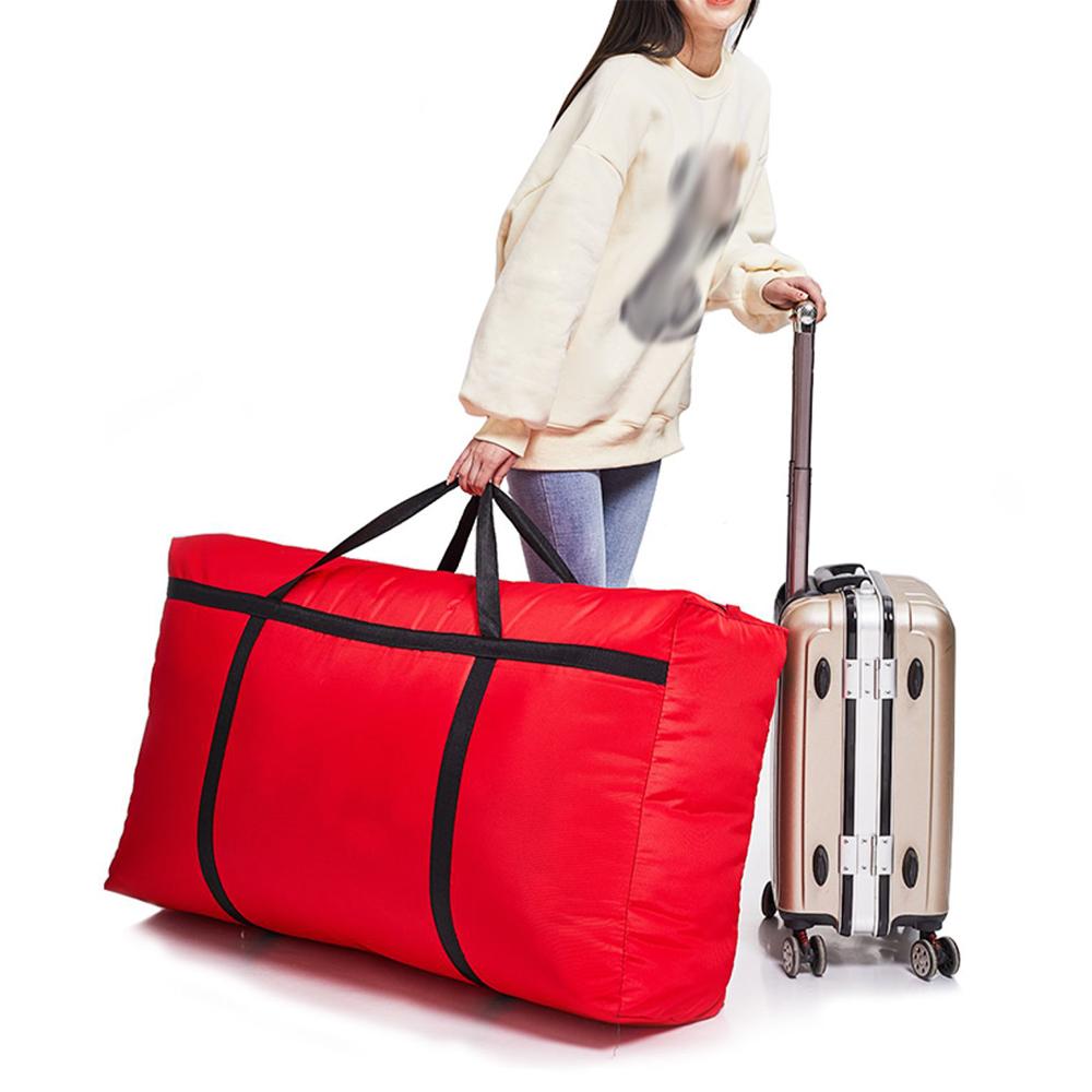 Túi Xách Dung Tích Cực Lớn Có Dây Kéo Vải Oxford Có Thể Gập Lại