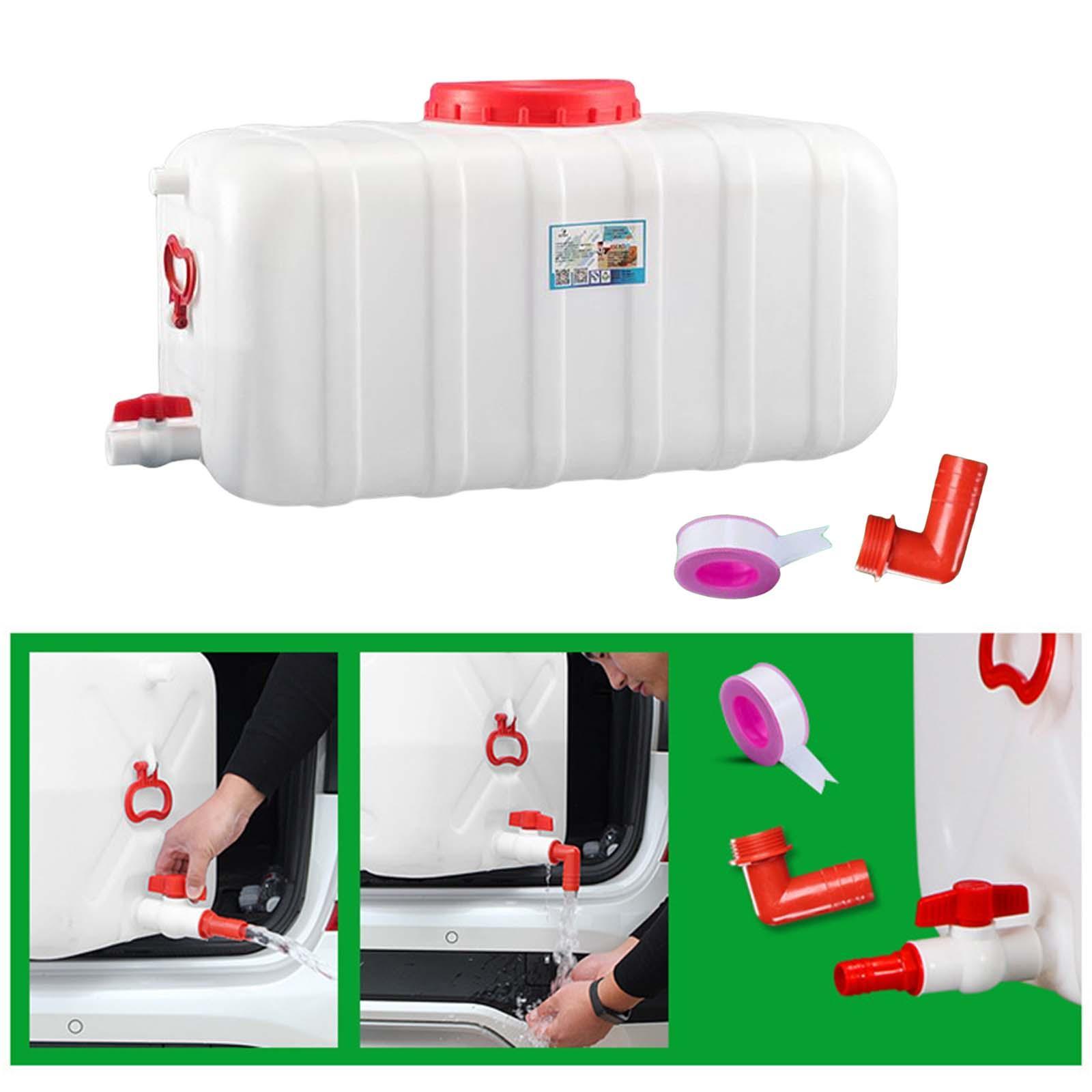 Portable Water Container Thickened Water Storage Water Bucket for Camping Hiking Reservoir