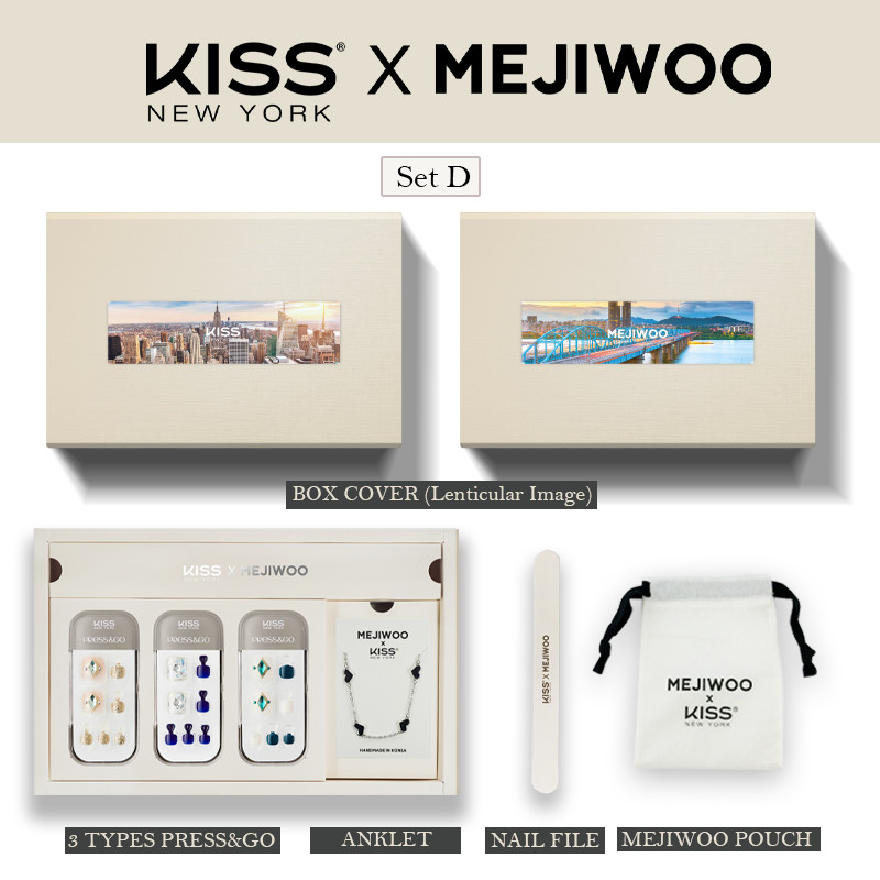 [KISS NEW YORK X MEJIWOO] COLLABORATION BOX SET