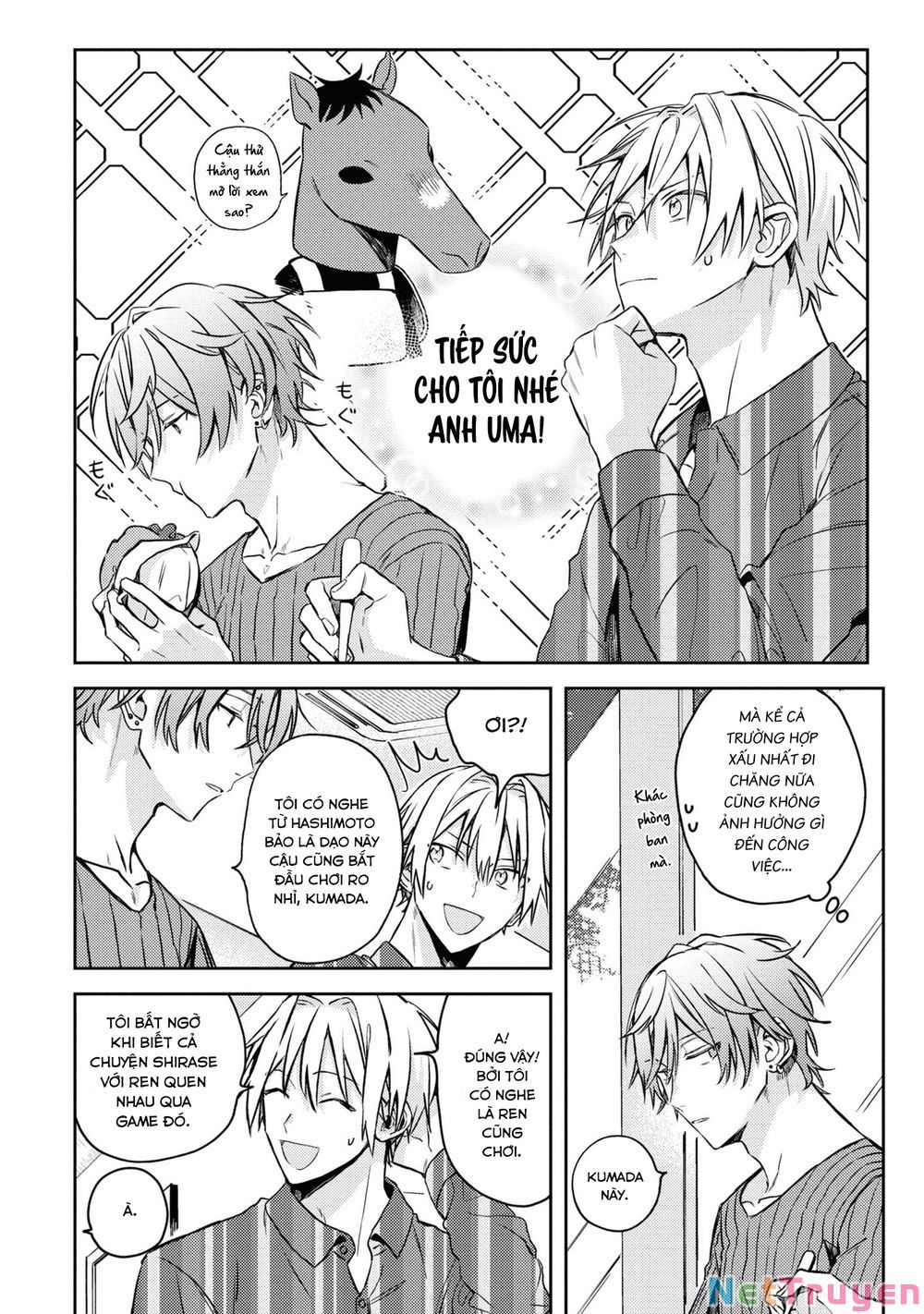 đồng đội game online, té là ngài sếp khó tính chapter 23 16