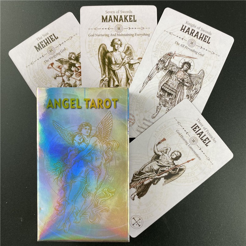 Bộ bài Angel Tarot by Travis McHenry óng ánh T22