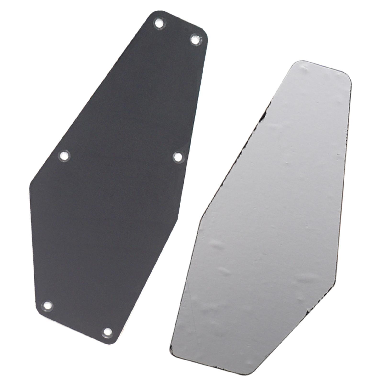 Set of 2 Guitar Pick Guard Guitar Backplate for Electric Bass, Guitar Parts