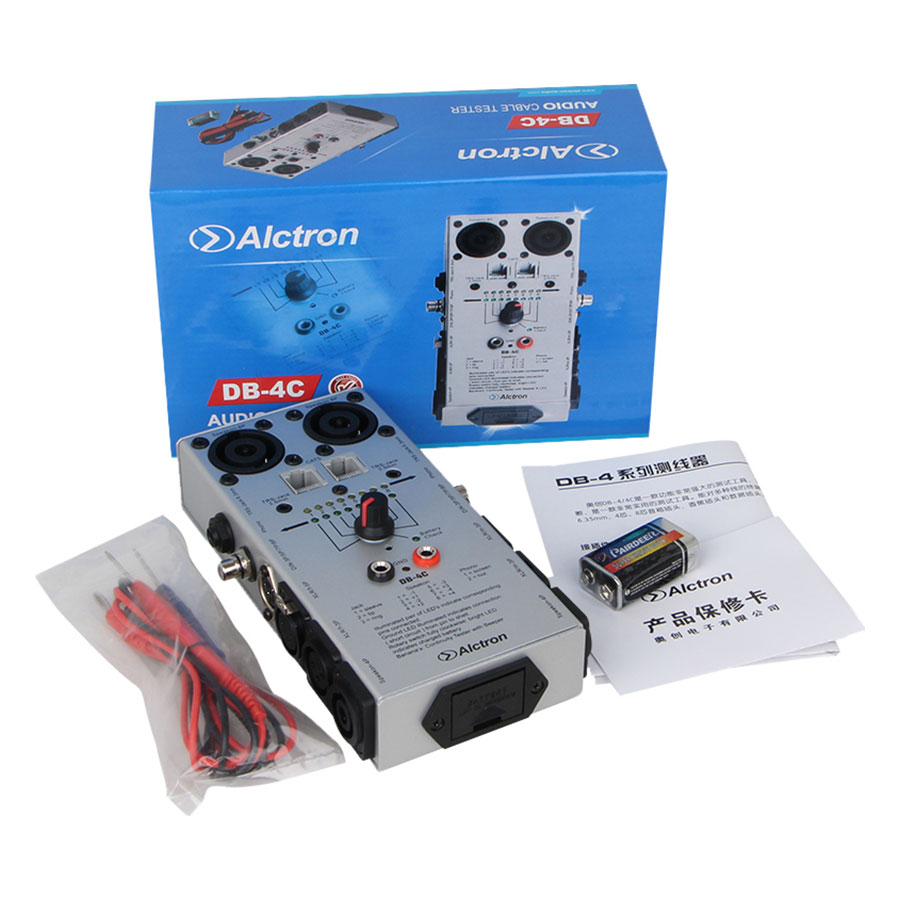 Bộ Kiểm Tra Tín Hiệu Âm Thanh Alctron DB-4C
- Hàng Chính Hãng