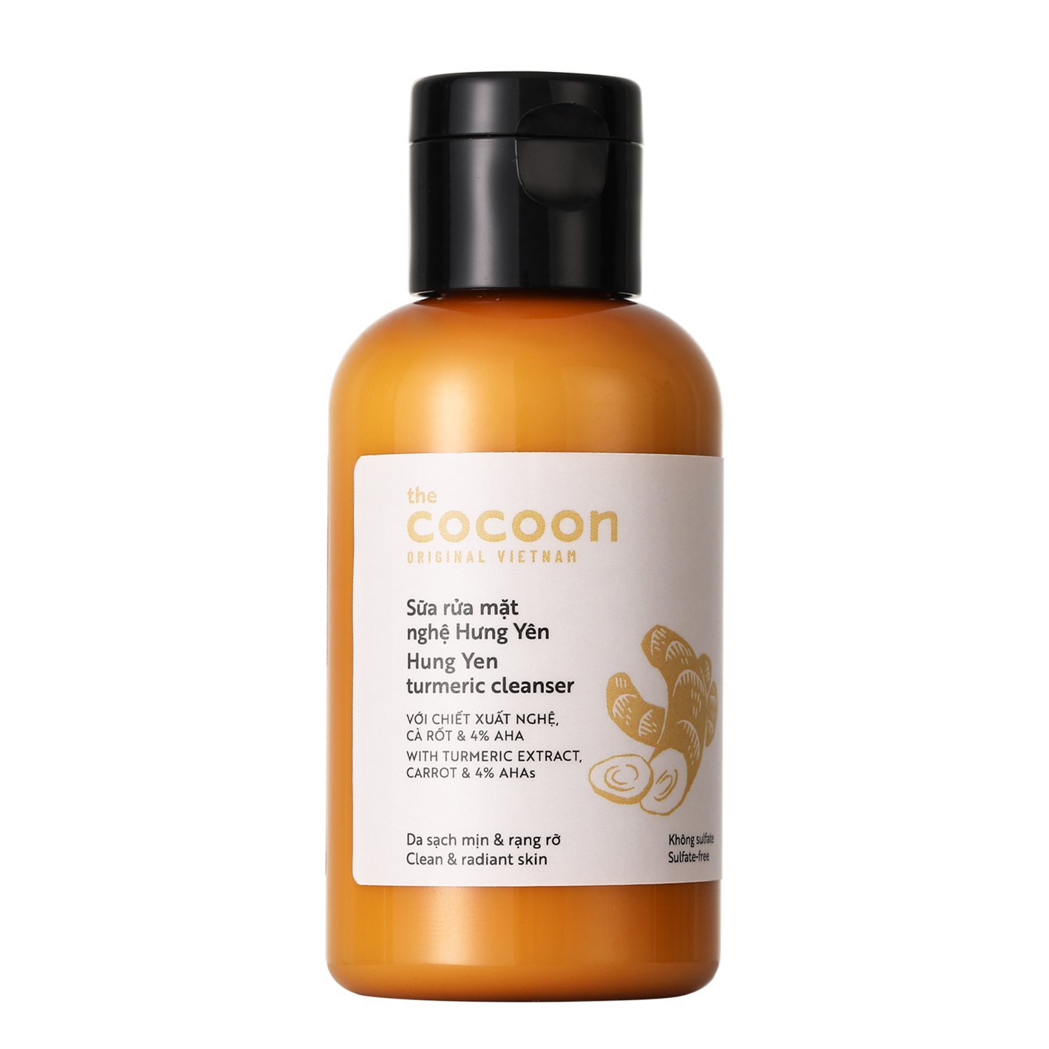 Sữa Rửa Mặt Nghệ Hưng Yên Cocoon 140ml