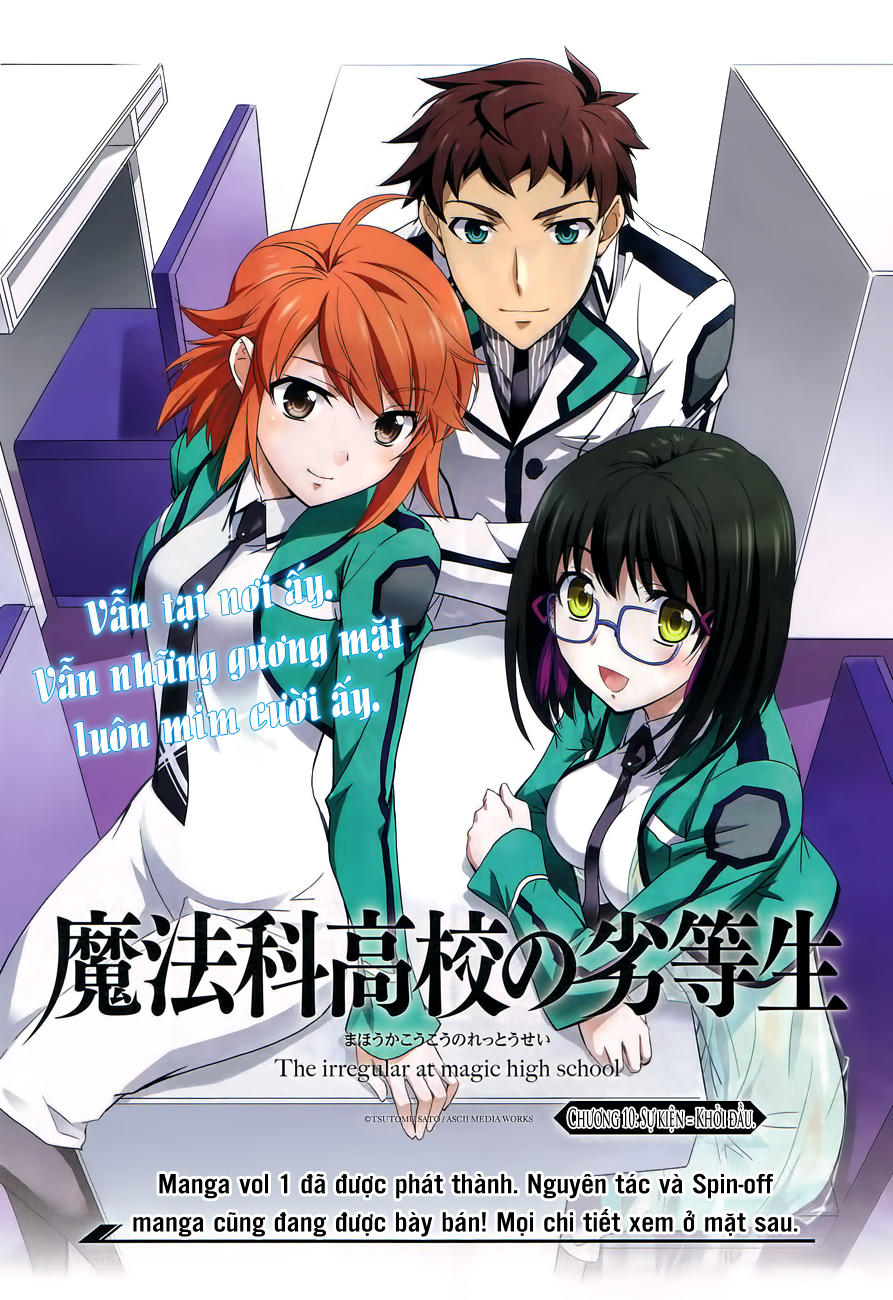 mahouka koukou no rettousei - nyuugaku hen chapter 10 1