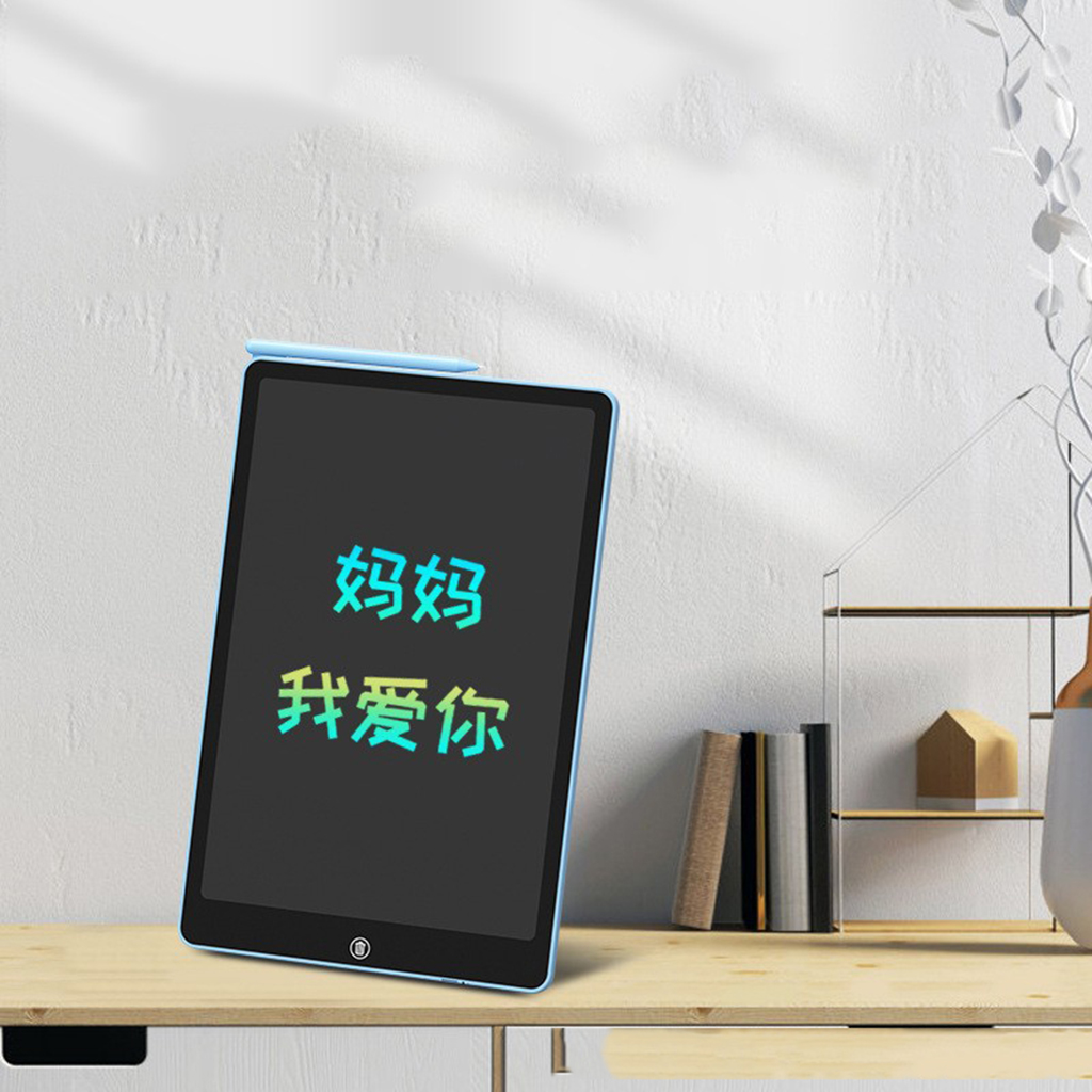 Bảng Viết LCD Tự Xóa Thông Minh Cao Cấp Cho Bé (Đơn Sắc, Đa Sắc - 8.5 Inch)