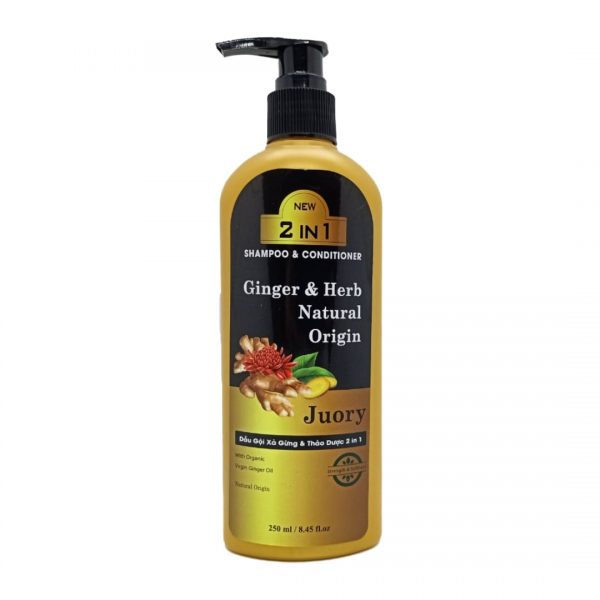 0131934 Dầu Gội Xả Juory Gừng &amp; Thảo Dược 250ml