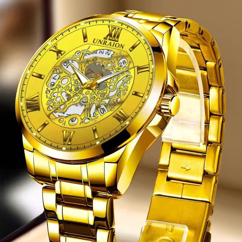 Giao hàng nhanh Đồng hồ gió mới của Trung Quốc, đồng hồ nam chuyển động tự động, đồng hồ phi cơ Douyin phát sóng trực tiếp Oniga