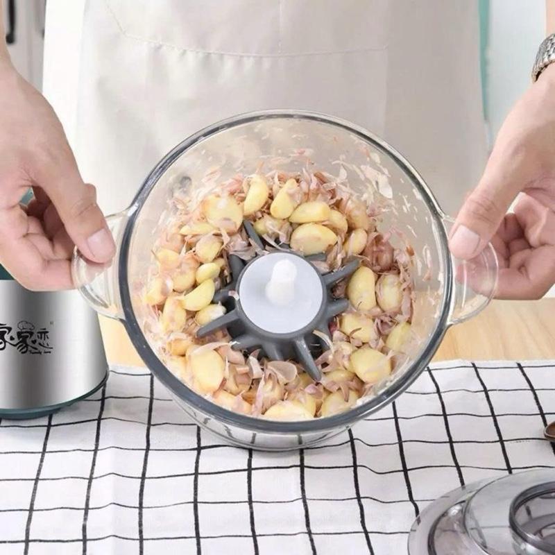 [KoSuyTu] COMBO LƯỠI ĐÁNH RUỐC BÓC TỎI + LƯỠI DAO THAY THẾ CHO MÁY XAY THỊT 2L - TUYỆT ĐỈNH NHÀ BẾP