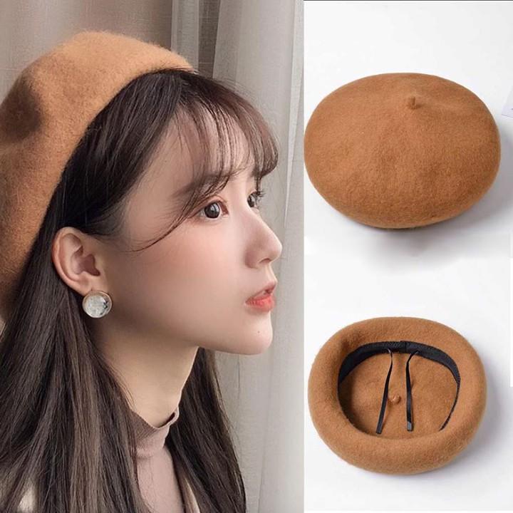 Mũ Nồi Beret , Mũ dạ điều chỉnh được kích thước hàng Quảng Châu cao cấp