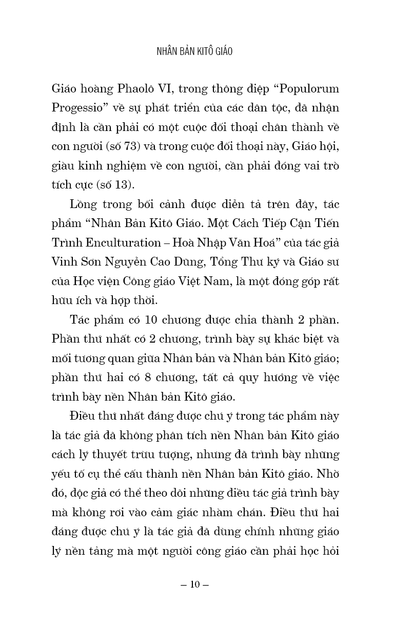 NHÂN BẢN KITÔ GIÁO