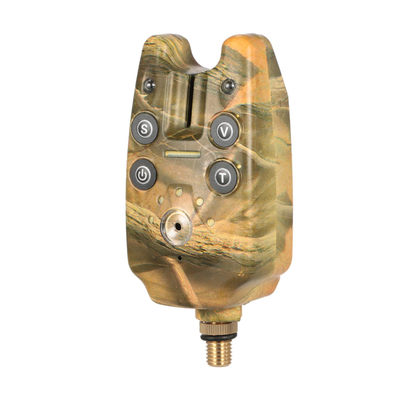 Fishing Bite Alarm Digital Fishing Alarm LED Alarm Indicator Alert with Adjustable Tone Volume Sensitivity