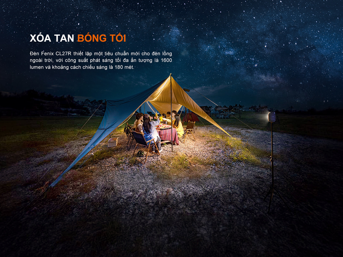 Đèn pin dã ngoại, đa năn Fenix CL27R